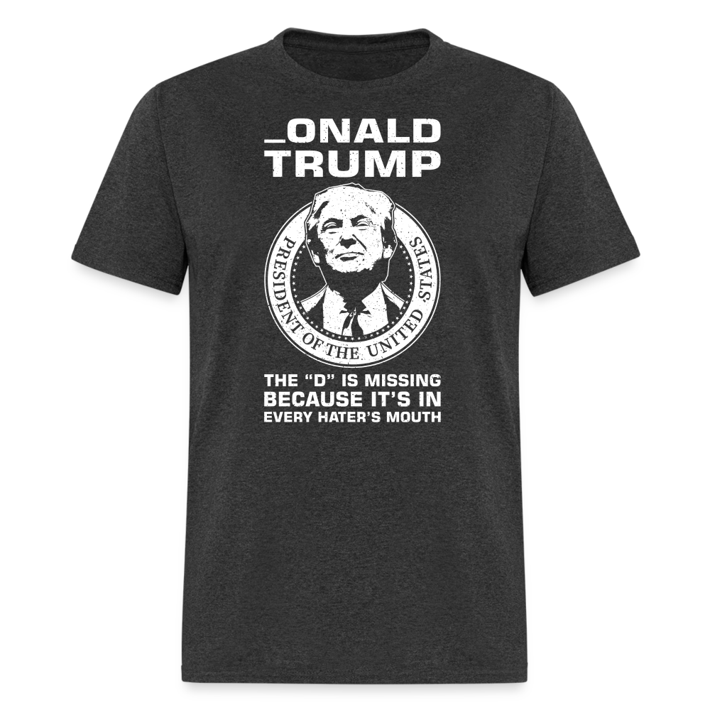 _onald Trump T-Shirt - heather black