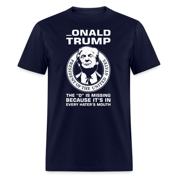 _onald Trump T-Shirt - navy