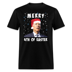 Merry 4th of Easter T-Shirt - black