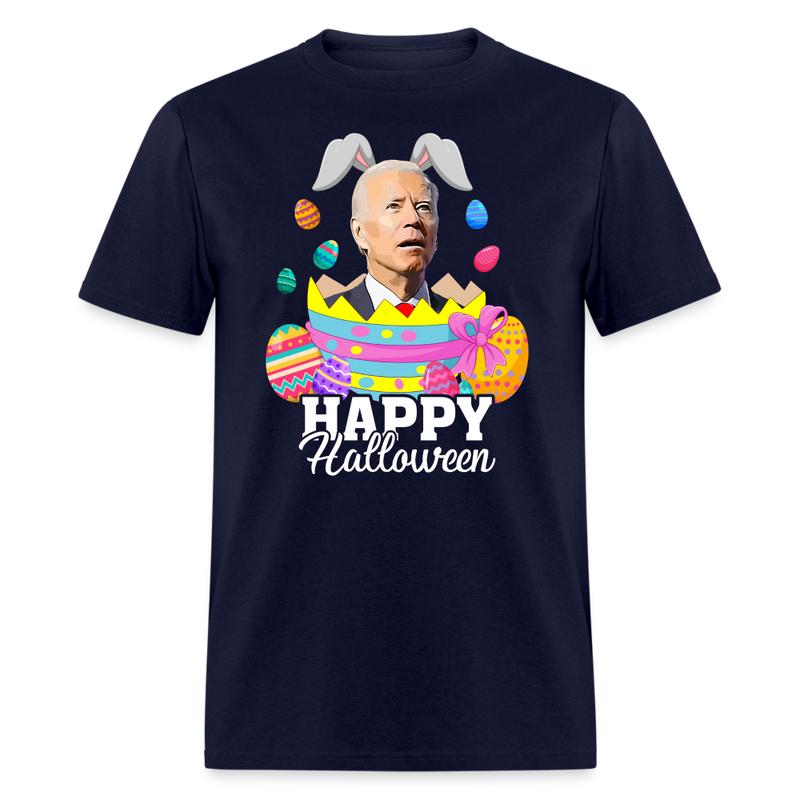 Happy Halloween Biden T-Shirt - navy