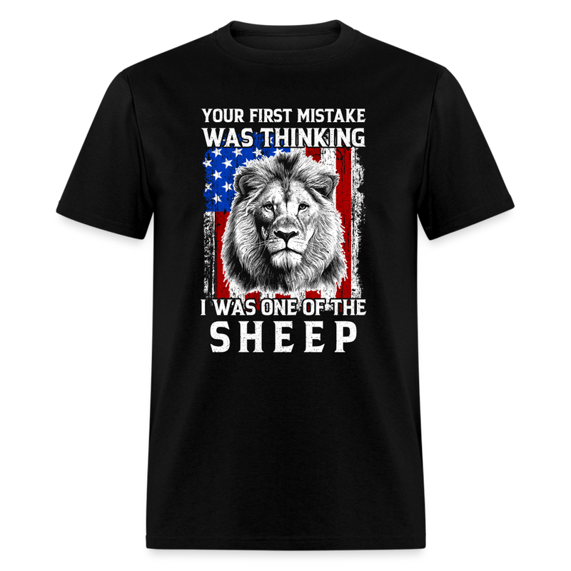 I Was One of the Sheep T-Shirt - black