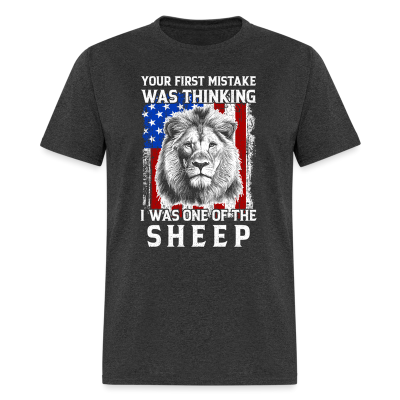 I Was One of the Sheep T-Shirt - heather black