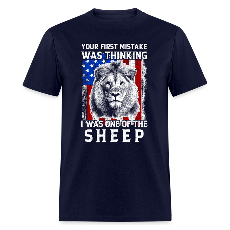 I Was One of the Sheep T-Shirt - navy