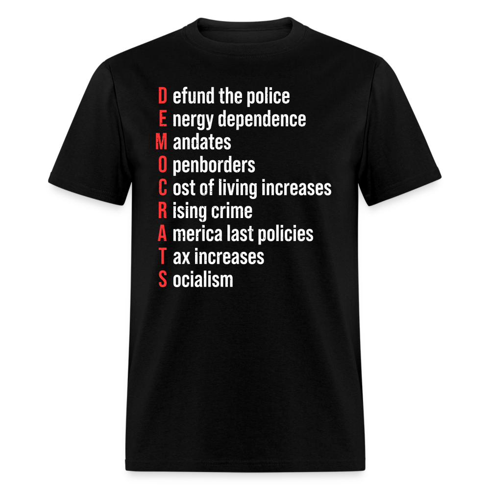 DEMOCRATS T-Shirt - black