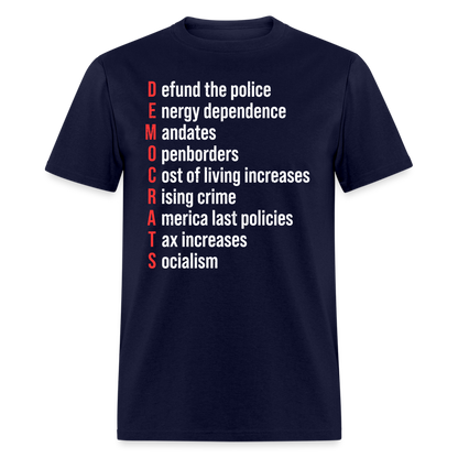 DEMOCRATS T-Shirt - navy