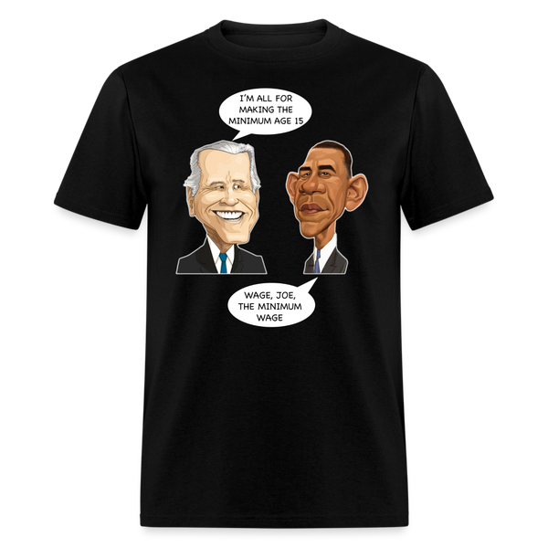 Making the Minimum Wage T-Shirt - black