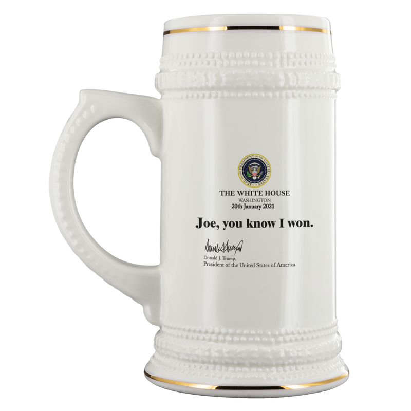 Joe You Know I Won Beerstein